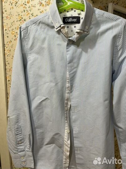 Рубашки, брюки, жилетка gulliver
