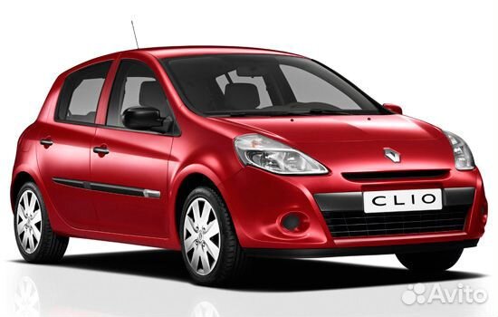 Коврик в багажник renault Clio III 2005) хб