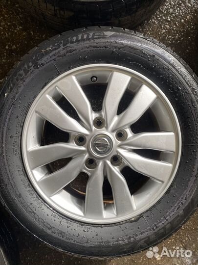 Диски с резиной nissan