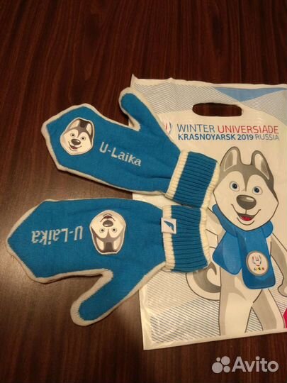 Варежки Универсиада 2019 в Красноярске