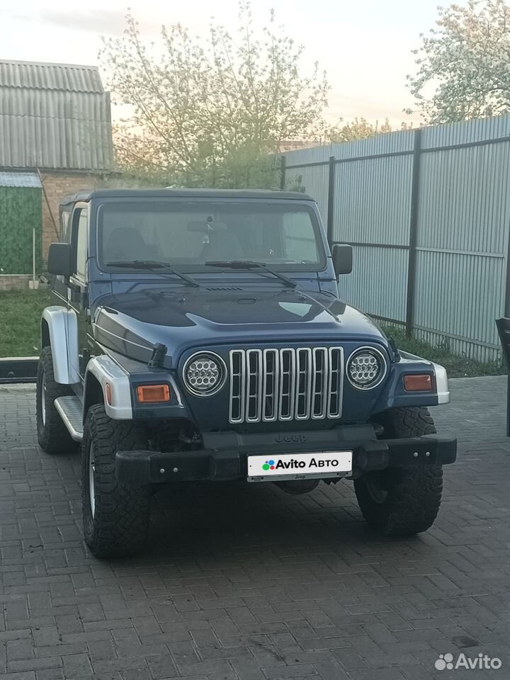 Jeep Wrangler 2.5 AT, 2002, 297 000 км