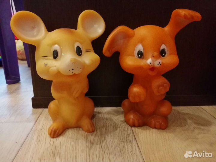 Резиновые игрушки СССР