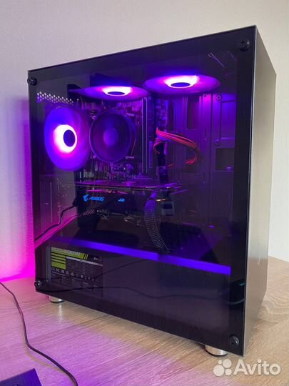 Игровой пк полный комплект с монитором