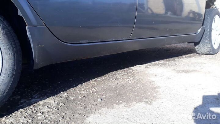 Пороги пластиковые nissan primera p12