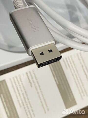 Кабель Moshi Thunderbolt 3 USB-C to DisplayPort объявление продам