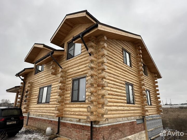 Срубы домов и бань