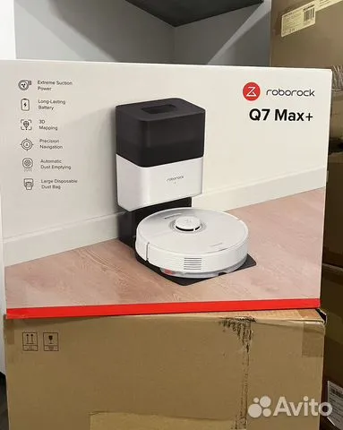 Roborock q7 max как снять большие колеса Робот-пылесос Xiaomi roborock Q7 Max+ купить в Екатеринбурге с доставкой Товары 