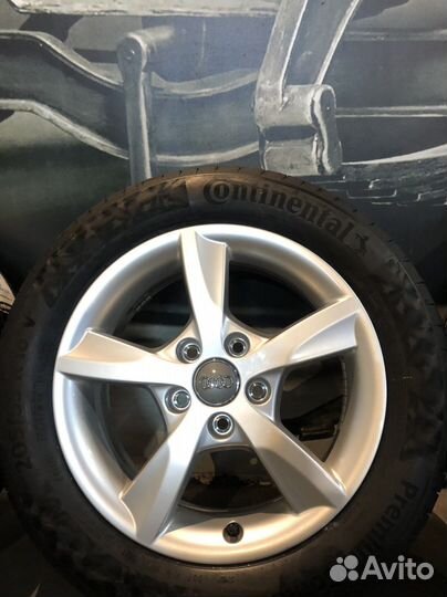 Колеса R16 оригинал 205/55 16 Continental Шкода