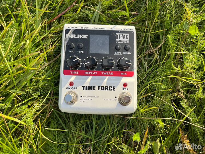 NUX Time force (педаль эффектов delay, looper)