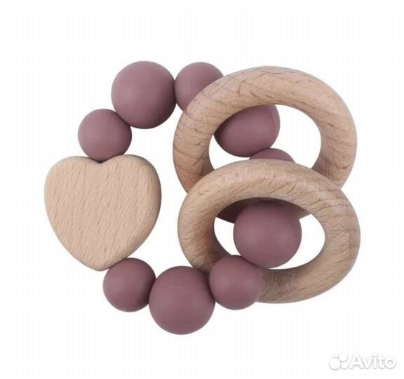 Погремушки-грызунки, Бизикубик, Игрушка-подвеска