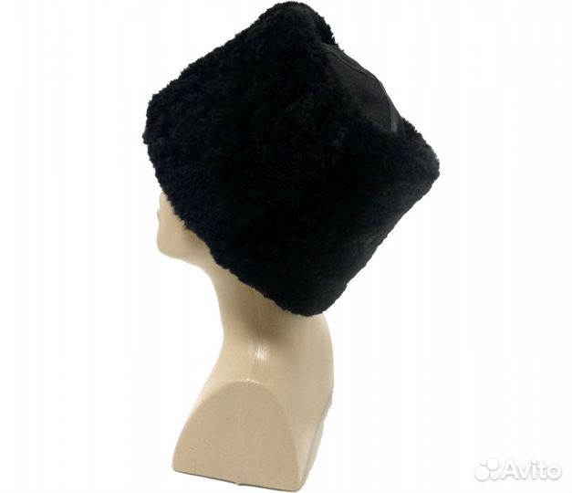 Папаха казачья из мутона Чорний