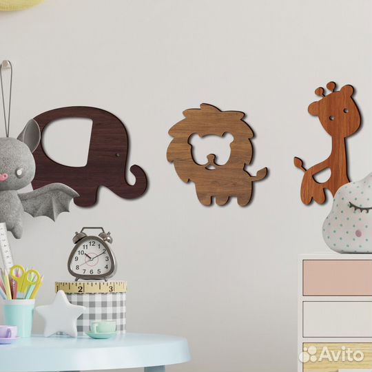 Деревянный декор для комнаты