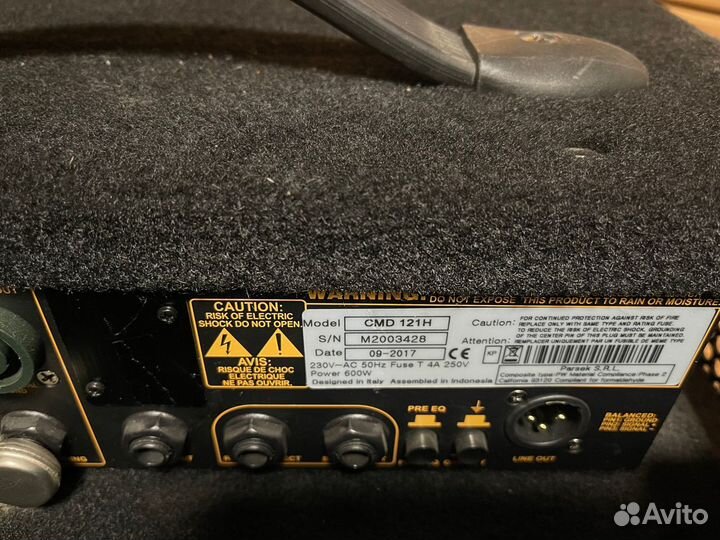 Markbass CMD 121 H Комбоусилитель