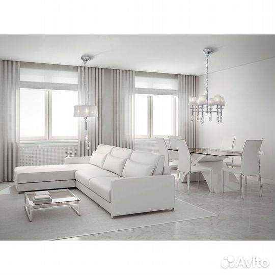 Люстра Mantra Tiffany Cromo 3858 - мятая коробка