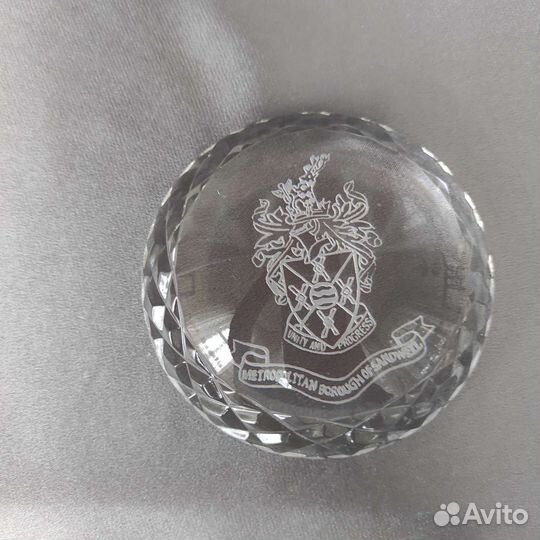 Пресс-папье /утяжелитель для бумаги Англия