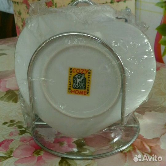 Набор чашка+блюдце