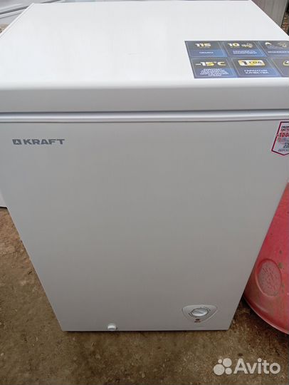 Новый Ларь морозильный Kraft 120л