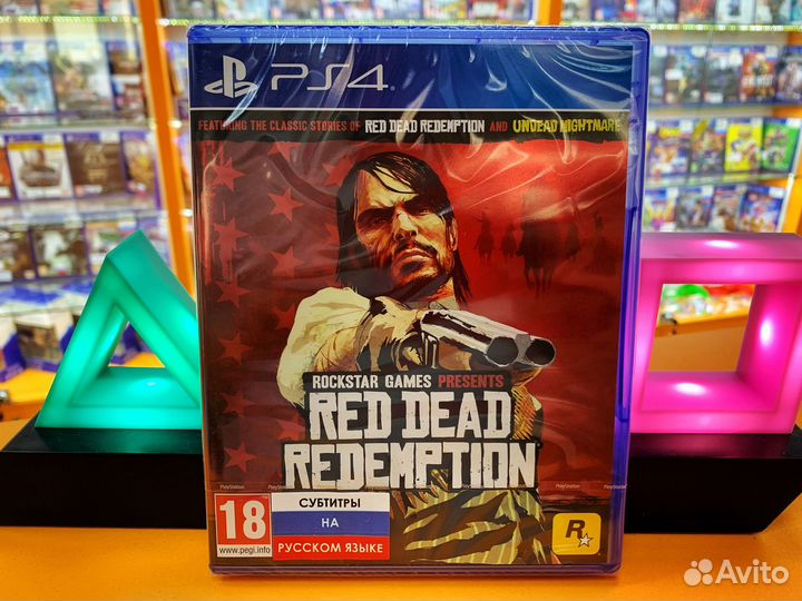 Red dead redemption PS4 / рдр ремастер пс4 / RDR