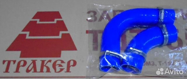 Патрубки радиатора мтз-80/82 Силикон (к-т 2 шт.)