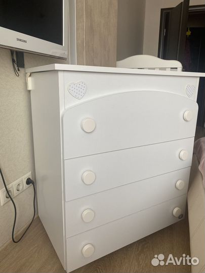 Детская кроватка и комод Bambolina(Италия)