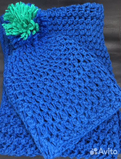 Комплект шапка и снуд