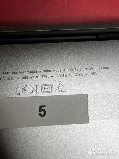 MacBook Pro 13 2019 i5 16Gb 250Gb SSD