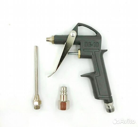 Пистолет продувочный с удлиненным соплом, пневмати