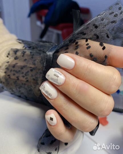 Маникюр Наращивание мастер маникюра гель лак