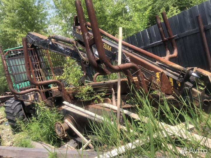 Тондемный мост naf на Timberjack 1010