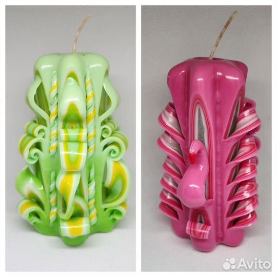 Резные свечи