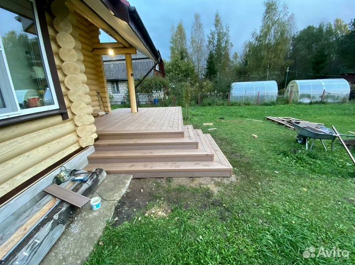 Террасная доска дпк / Террасная доска из дпк