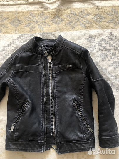 Куртка acoola 110 кожзам