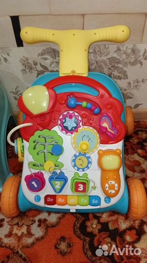 Ходунки каталка детские 3 в 1