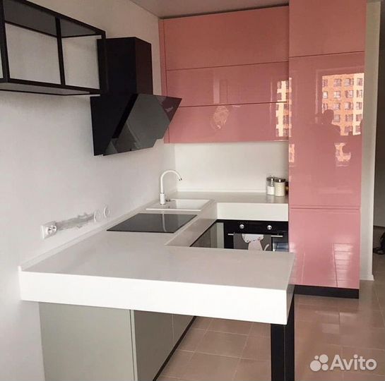 Кухонный гарнитур на заказ. Долговечные материалы