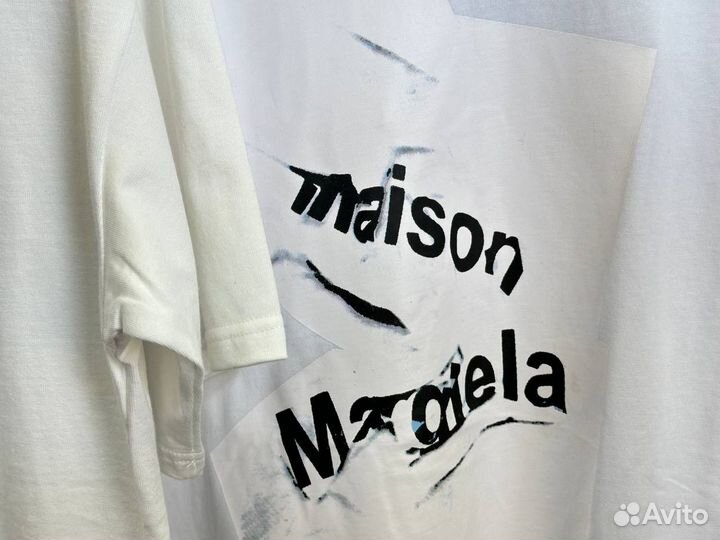 Maison margiela cat футболка