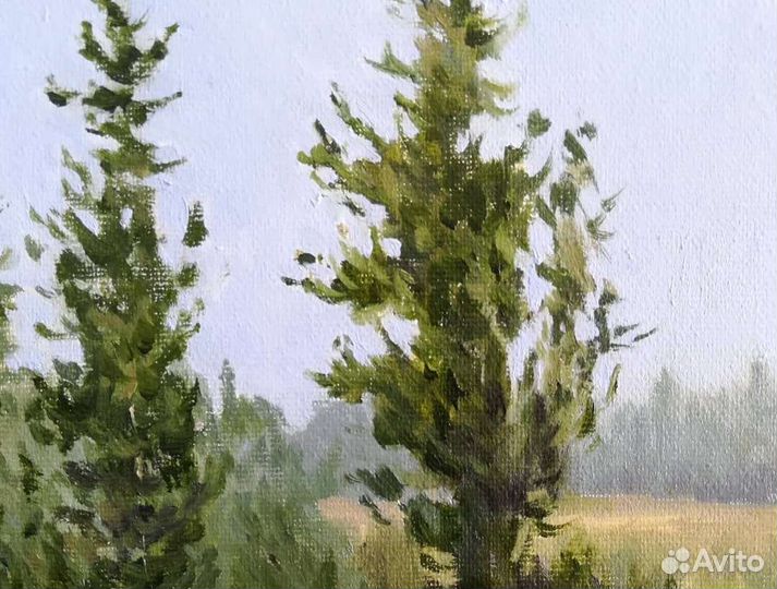 Картина маслом на холсте пейзаж