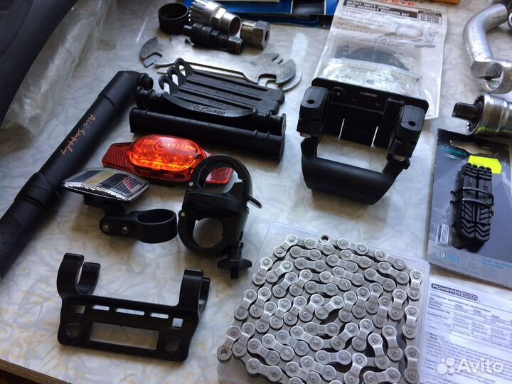 Вело цепь, звезда, насосы и др