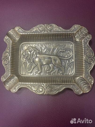 Пепельница, латунь, Stilars