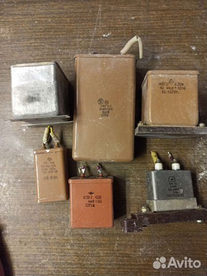 Конденсаторы электролитические СССР