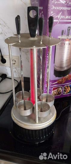 Электро шашлычница бу