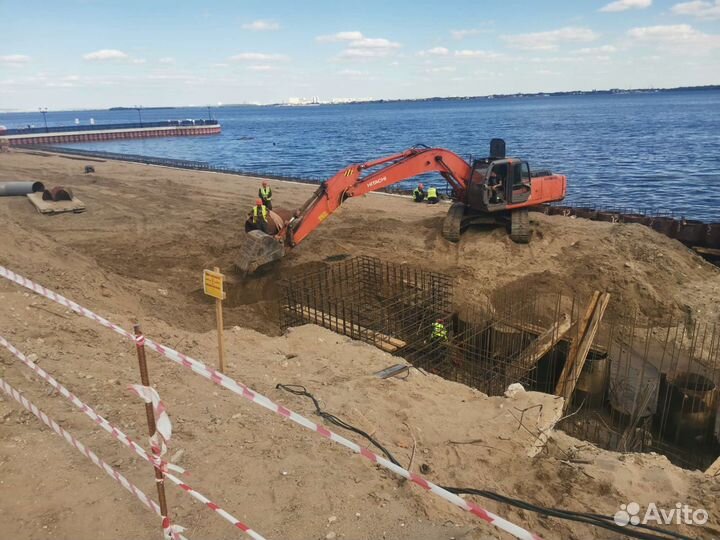 Услуги экскаватора