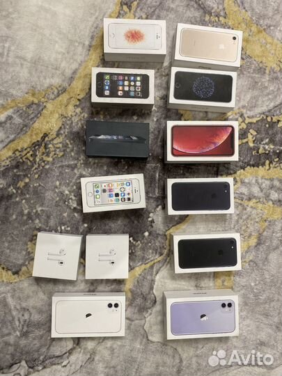 Коробка с документами на iPhone/AirPods