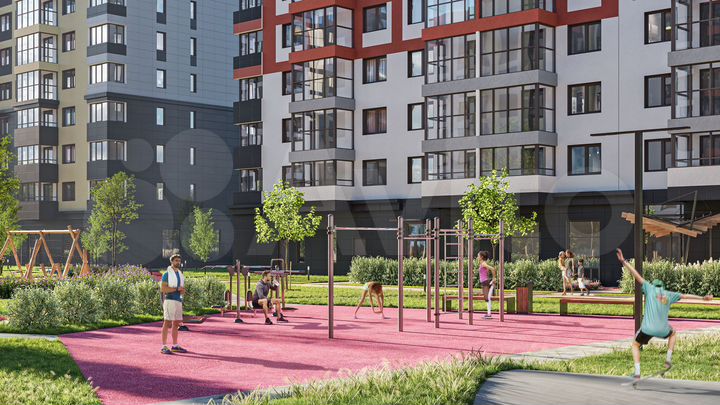 1-к. квартира, 50,9 м², 5/16 эт.