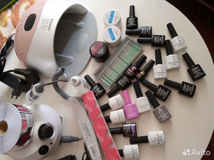 Новый большой набор для ногтей