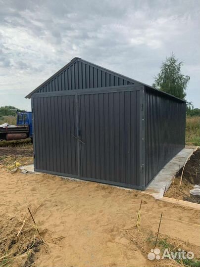 Гараж пенал ракушка металлический