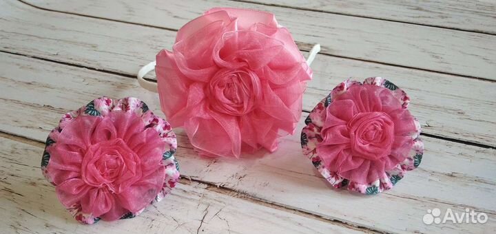 Ободок для волос ручной работы