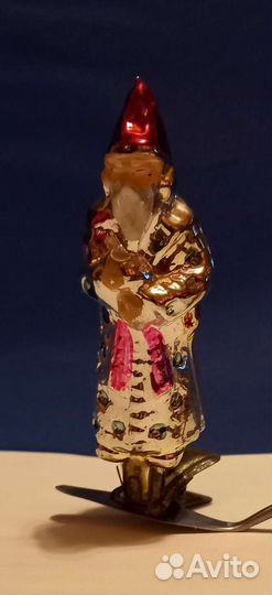 Елочная игрушка Звездочет на прищепке