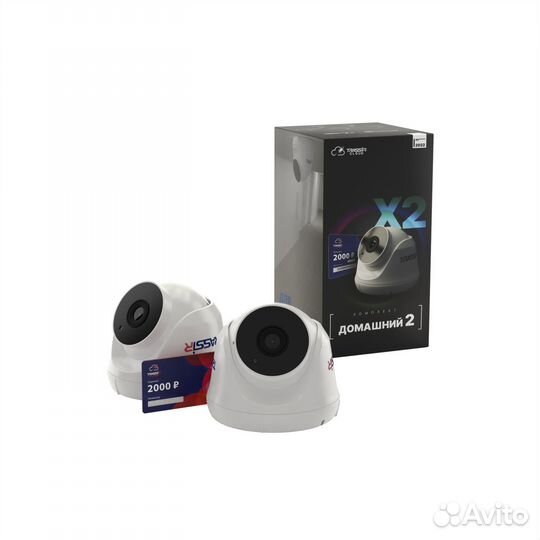 Комплект TR-W2S1 (2.8 мм) 2 шт + 12 месяцев записи