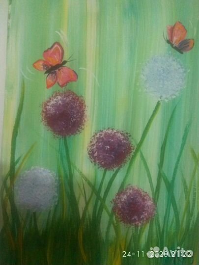 Рисунки, открытки ручной работы