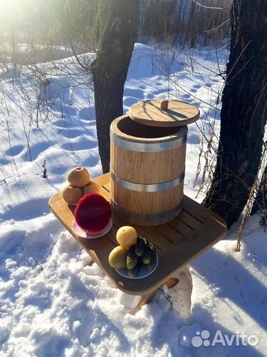 Кадка дубовая 30 литров